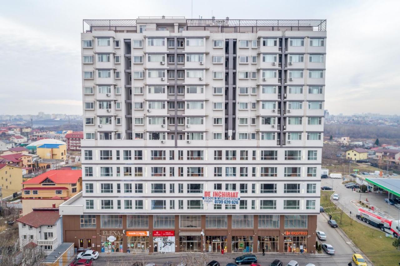 Aparthotel Sir Fundeni Tower Bukarest Eksteriør billede