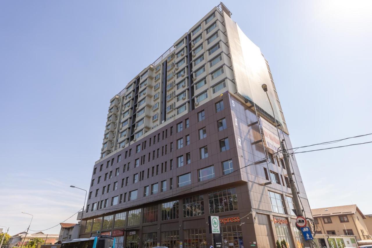 Aparthotel Sir Fundeni Tower Bukarest Eksteriør billede