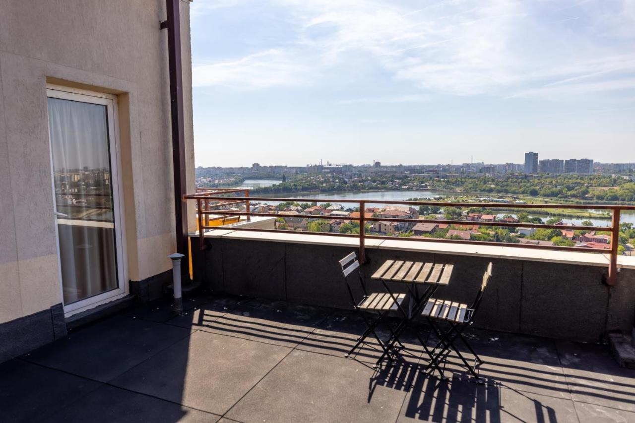 Aparthotel Sir Fundeni Tower Bukarest Eksteriør billede